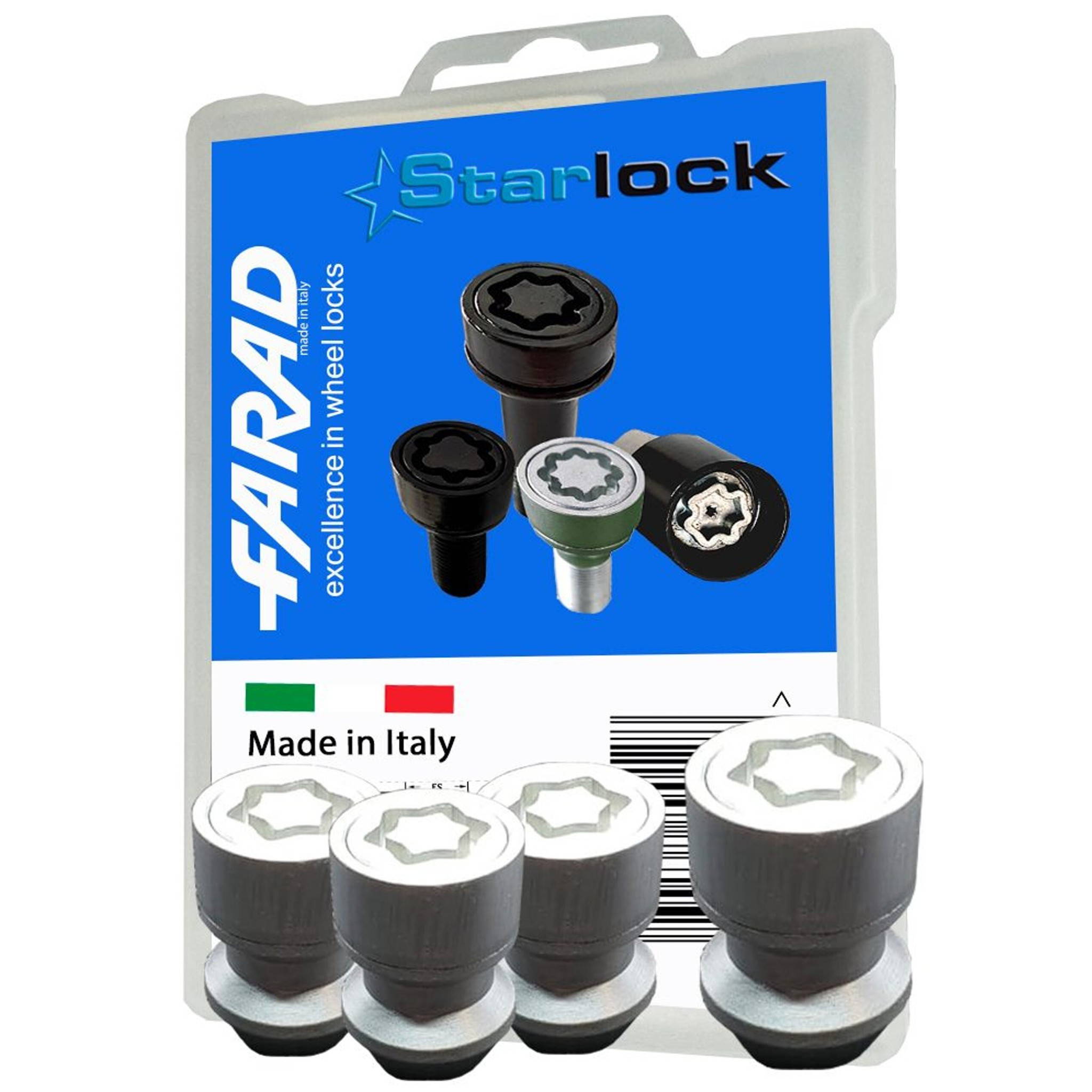 Tuercas De Seguridad Starlock Para Ford Ranger Con Rines De Aluminio