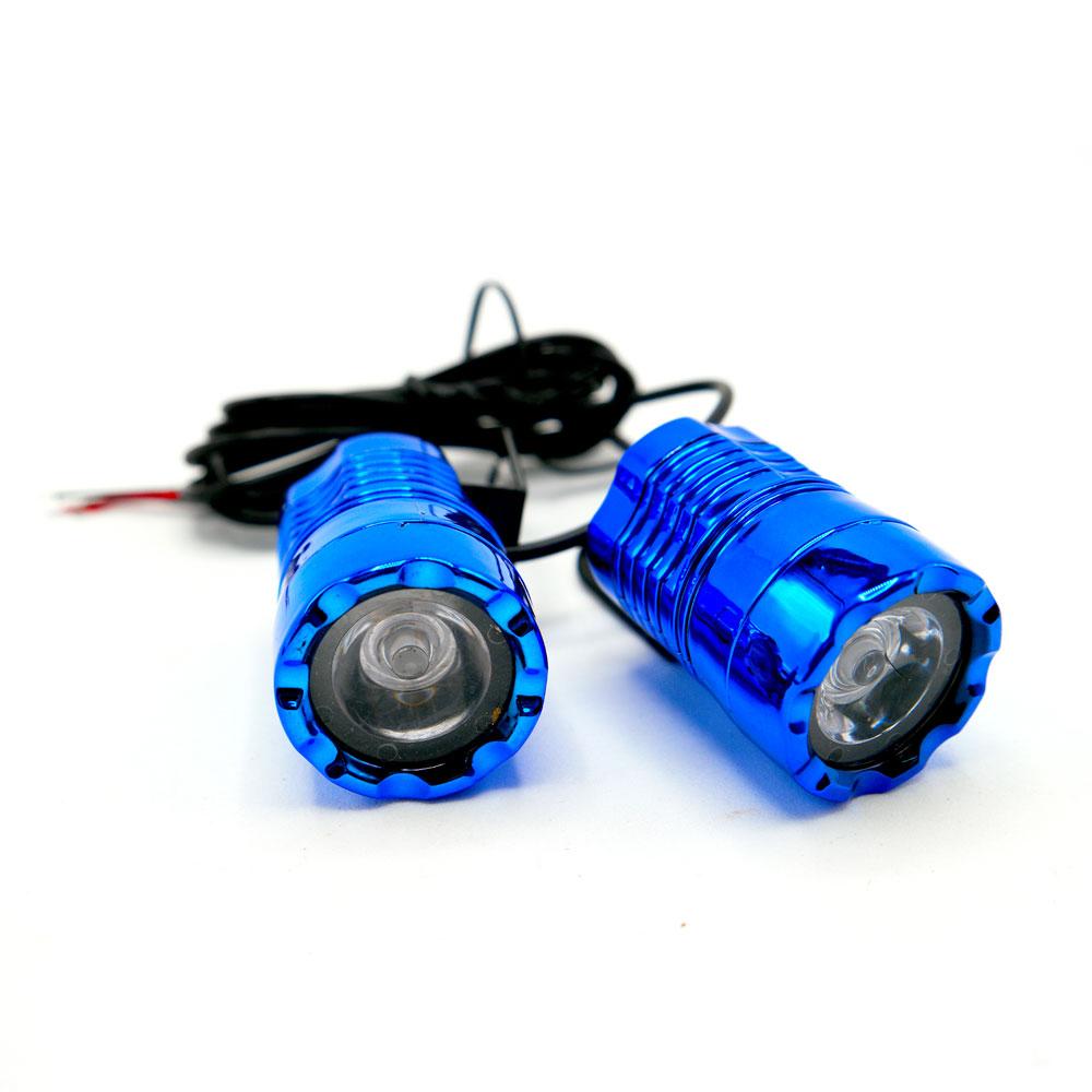 Faro Led Auxiliar Luz Trasero O Delantero Fija 1 Led Para Motocicleta