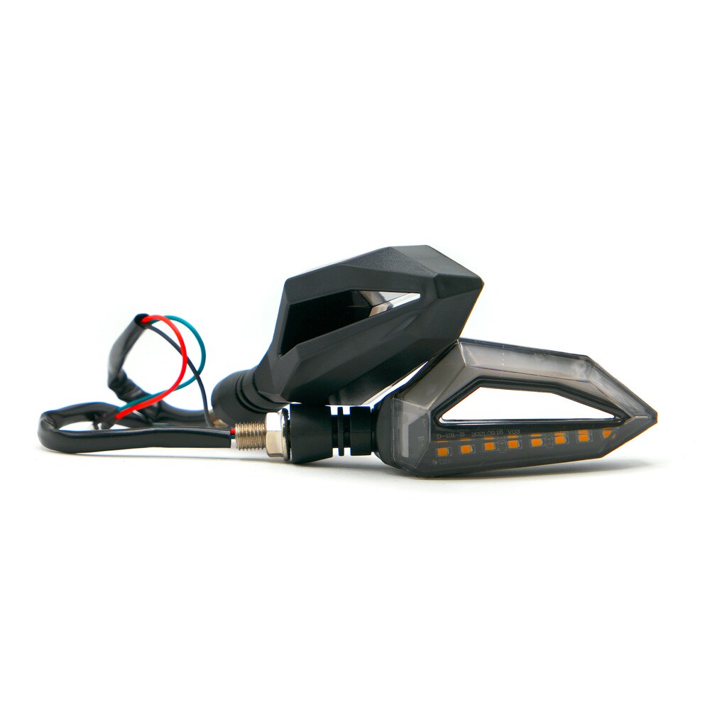 Direccionales Para Moto Rasen Rs Dir Y W Led Bicolor Universal