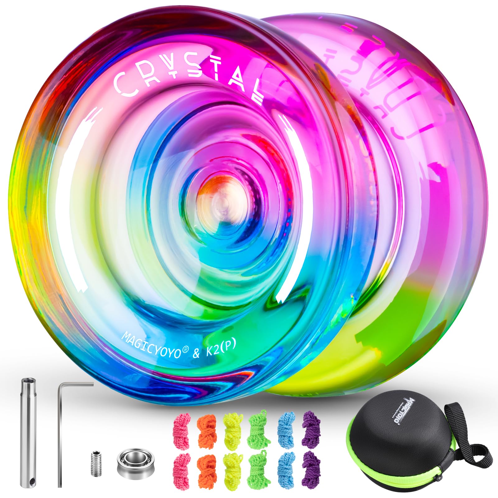 Yo yo Magicyoyo Crystal K2 Responsive Para Niños Con Accesorios Venta