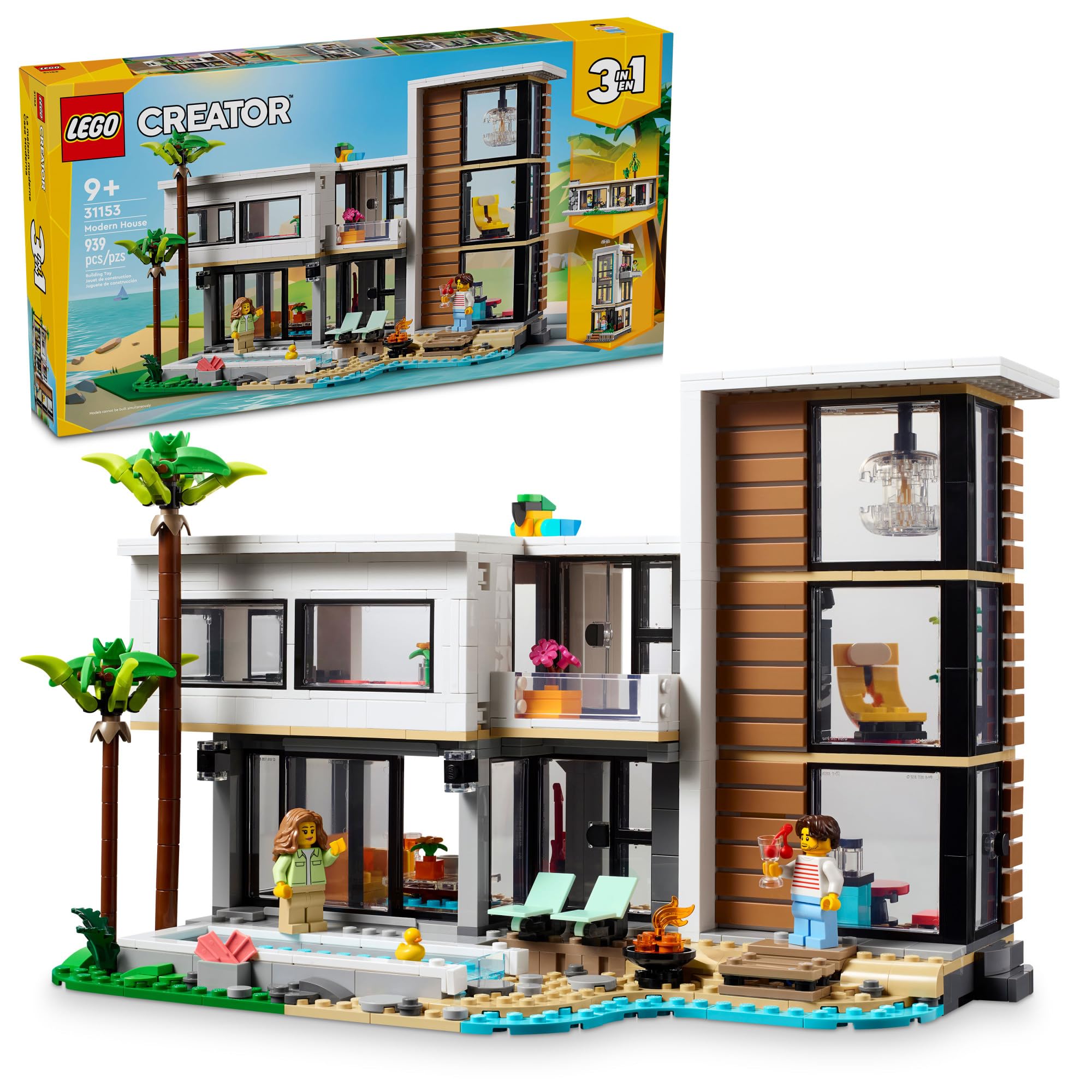 Juguete de Construcción Lego Creator 3 en 1 Modern House 31153 Venta