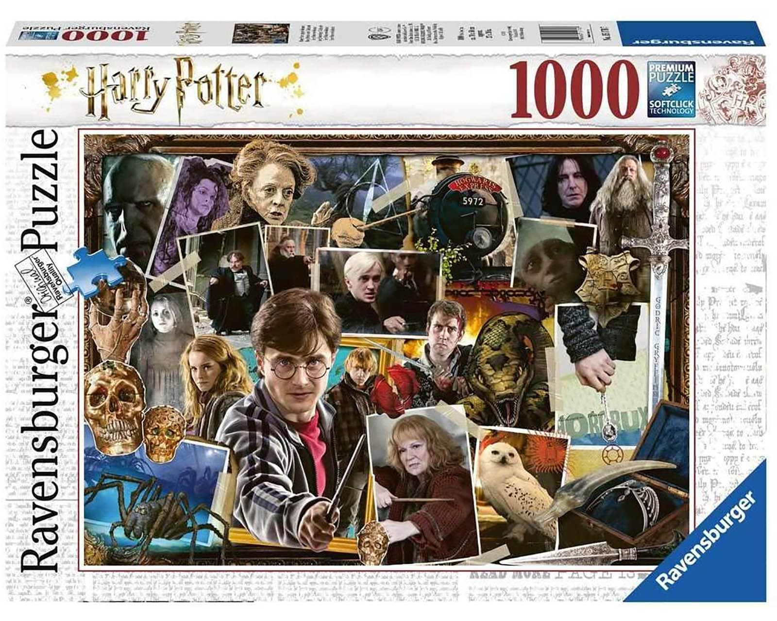 Rompecabezas Ravensburger Colage De Harry Potter Con Piezas