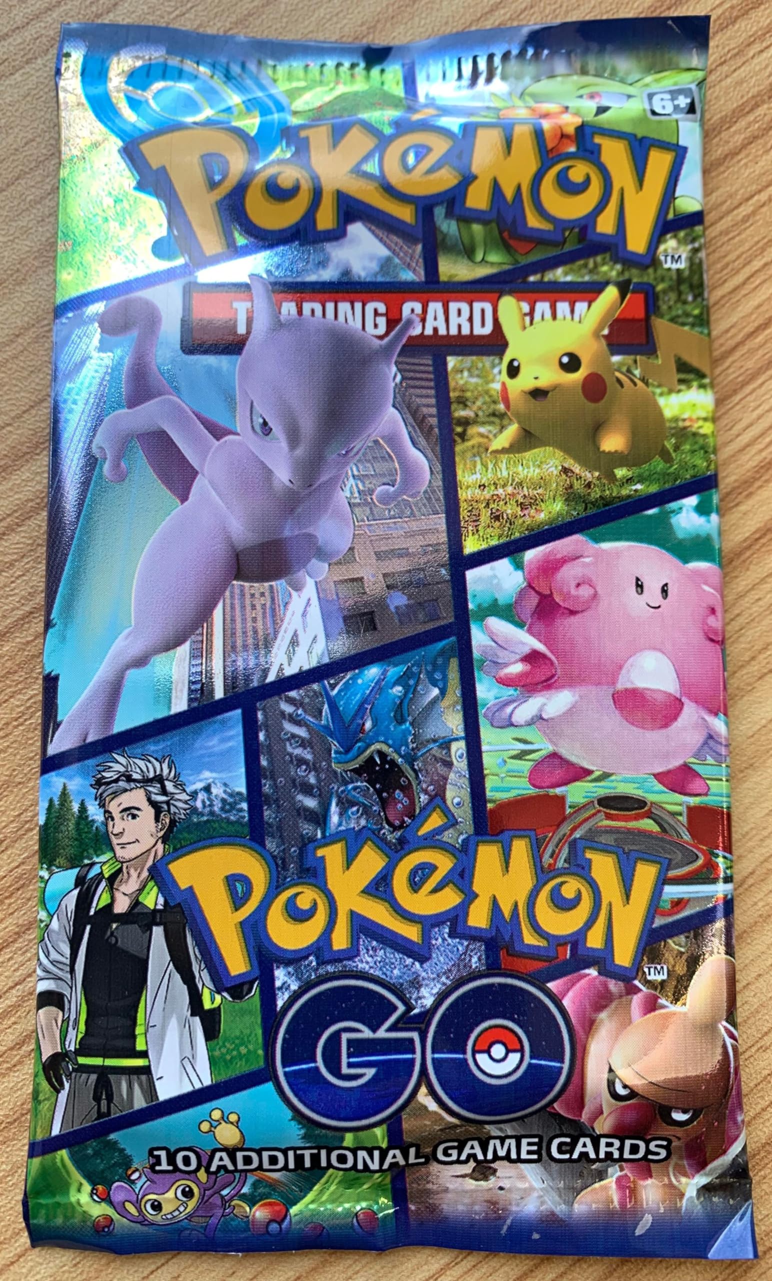 Paquete De Refuerzo De Cartas Coleccionables Pokémon Tcg Pokémon Go