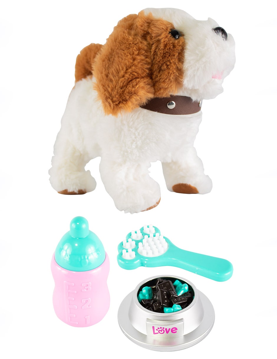 Perrito De Peluche Sweet Rocket Con Varios Movimientos Y Accesorios De