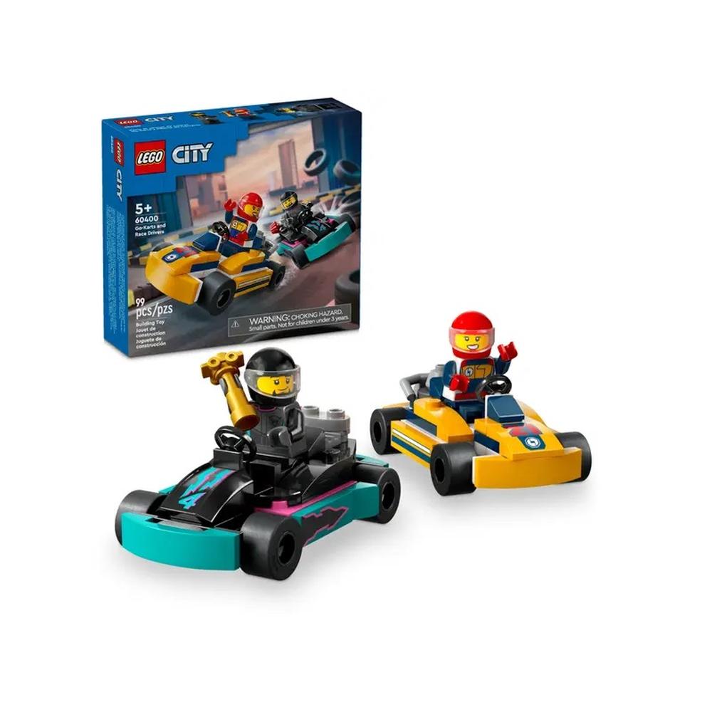 Lego City Karts Y Pilotos De Carreras 60400 Coppel