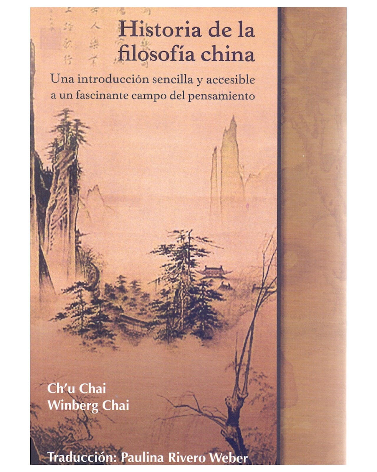 Historia De La Filosof A China Chu Chai Bonilla Artigas Editores