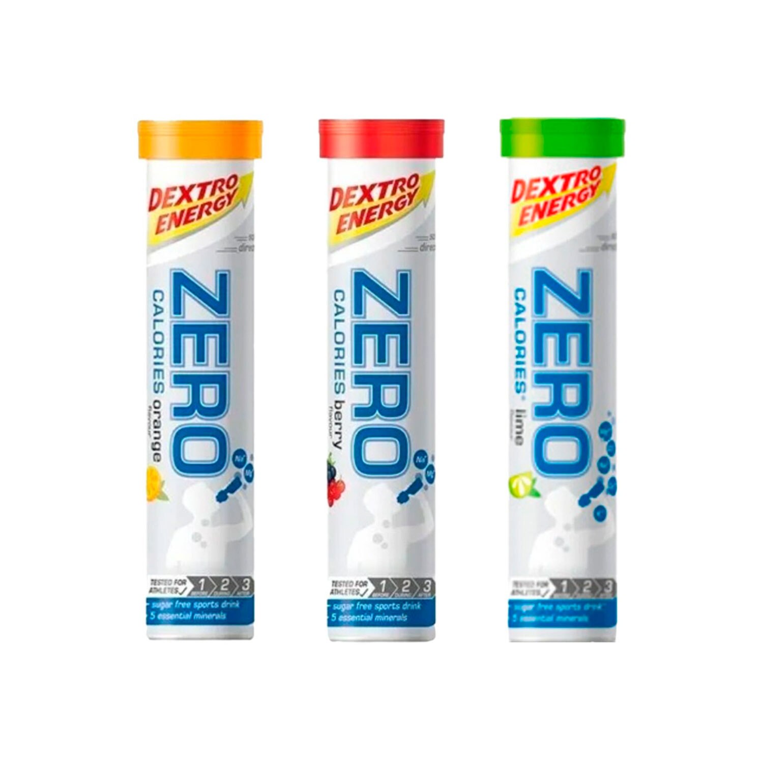 Suplemento Deportivo Dextro Energy Zero Tabletas De 80 G Sabores