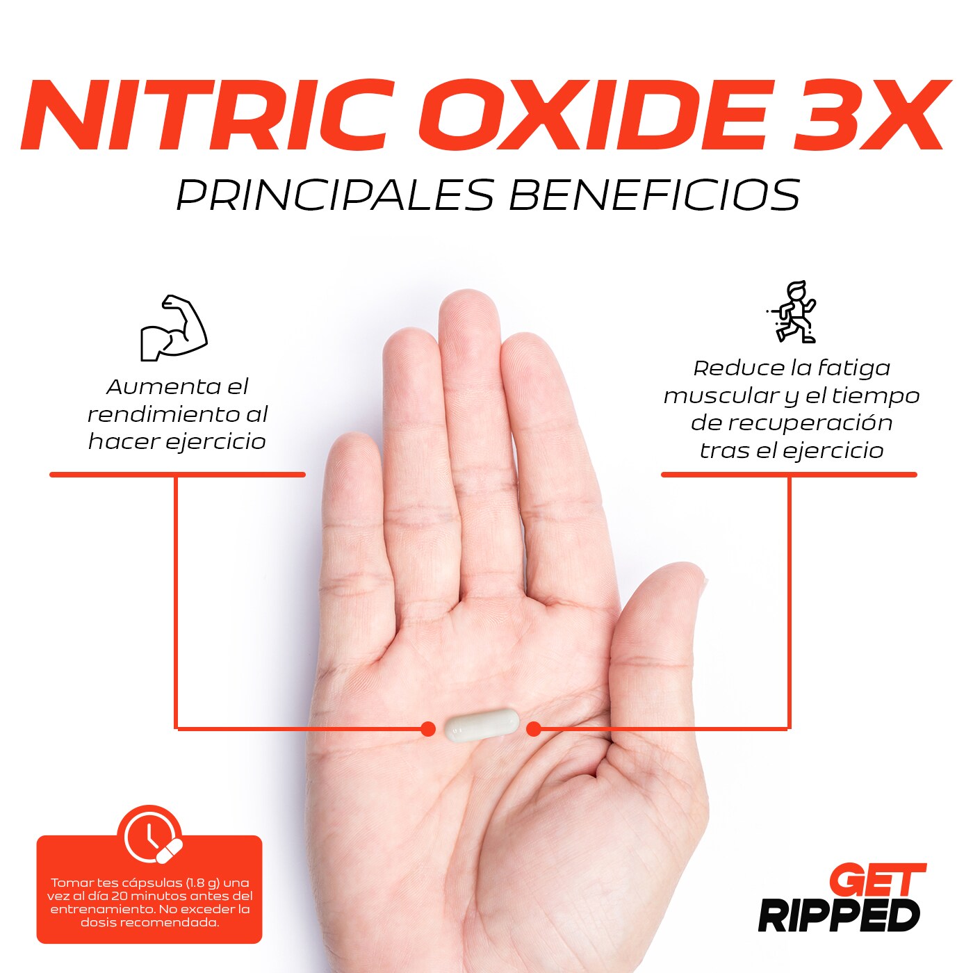 Xido N Trico X Capsulas Arginina Citrulina Get Ripped Coppel