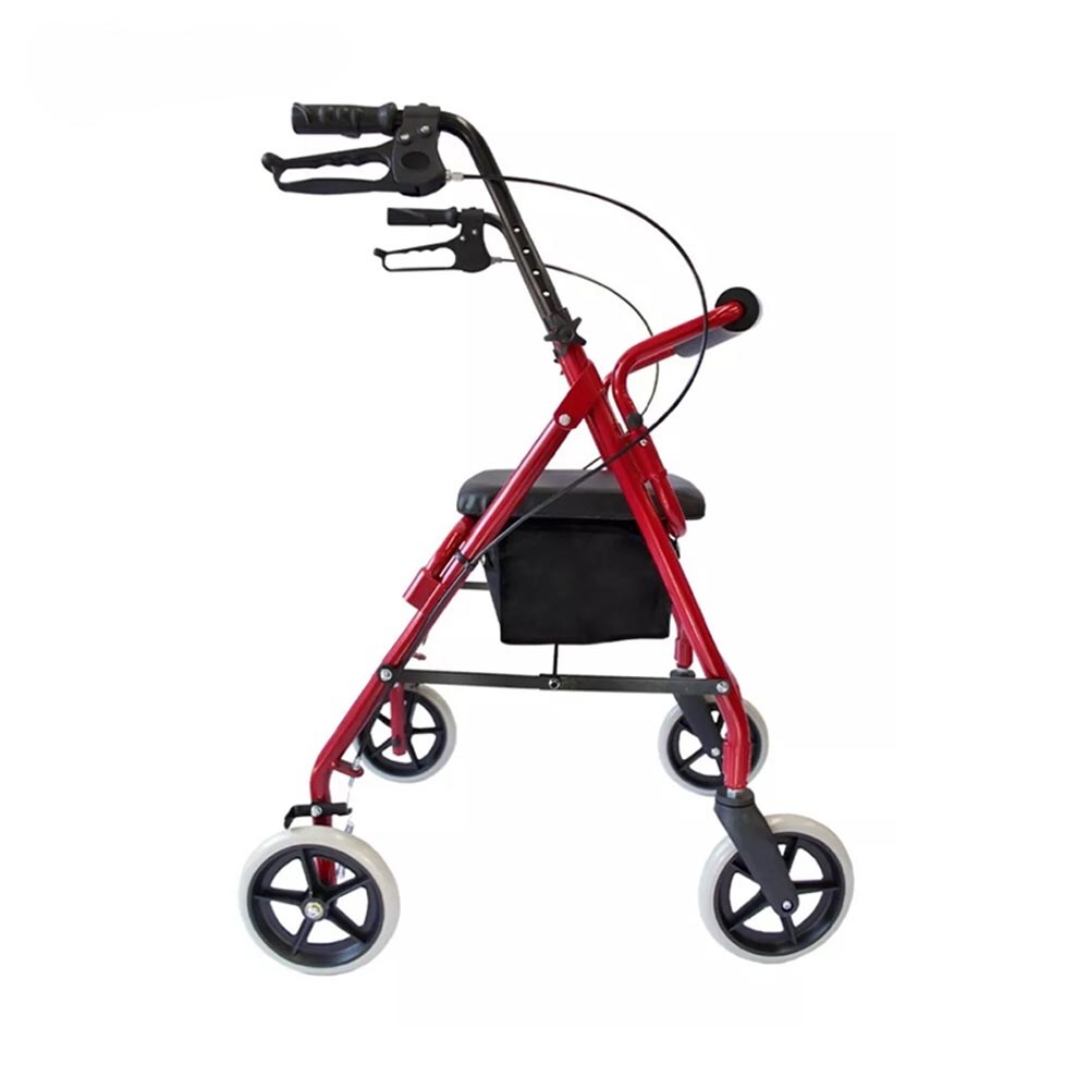 Andadera Ortop Dica Rollator Plegable Con Asiento Y Bolsa Adulto