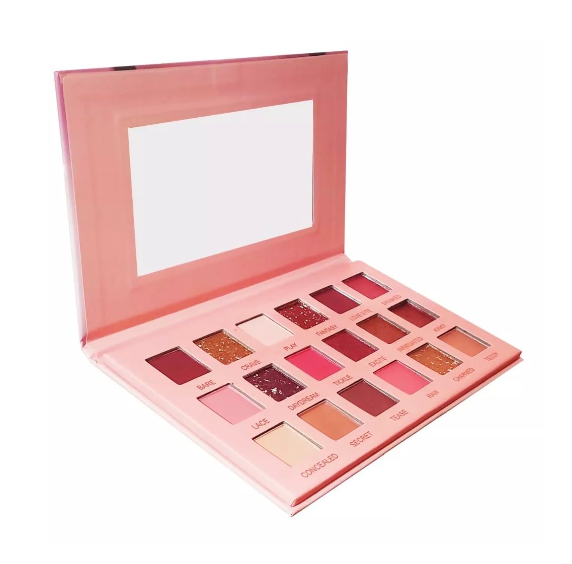 Paleta De Sombras Tonos Nude Caja Rosa Coppel