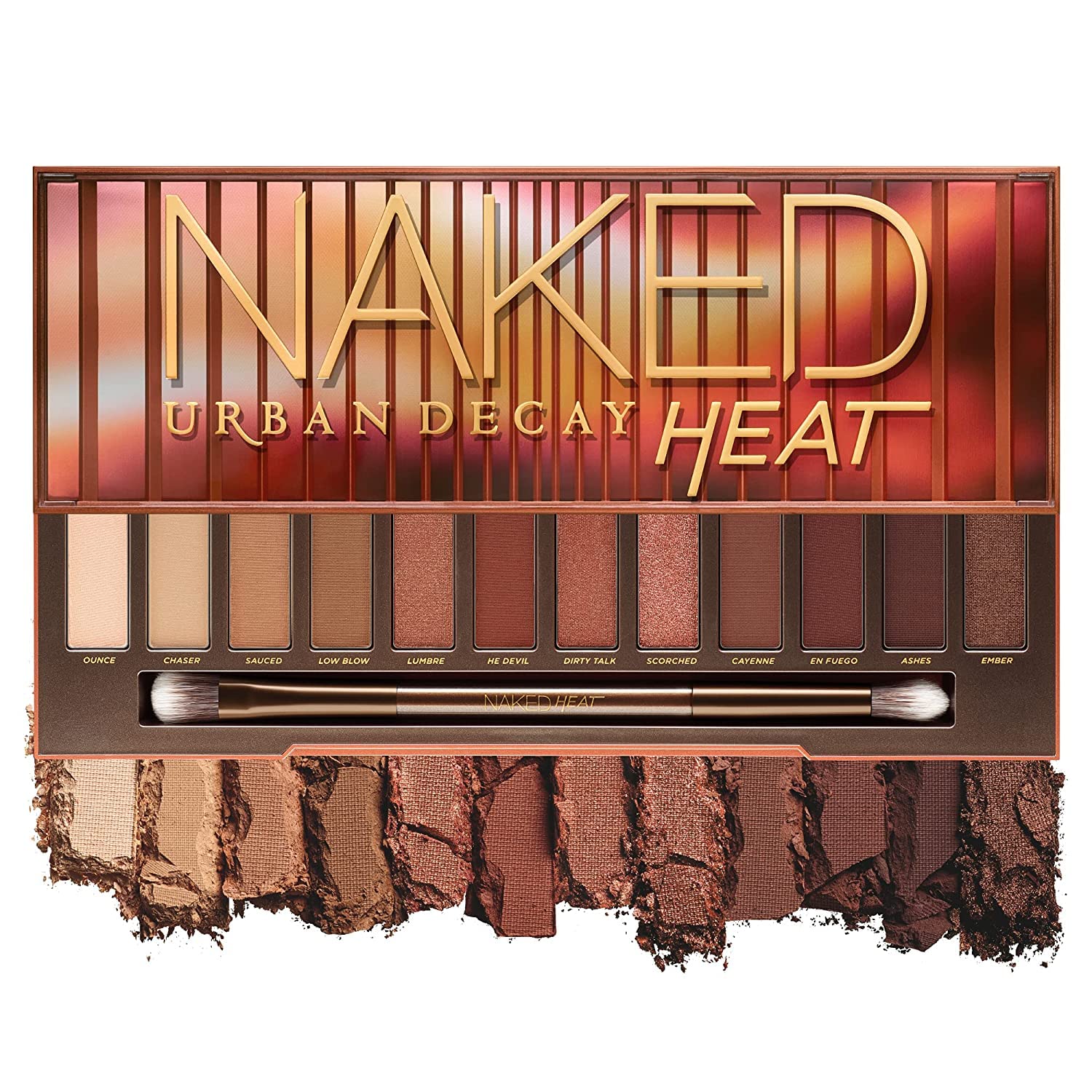 Paleta De Sombras De Ojos Urban Decay Naked Heat Tonos Venta