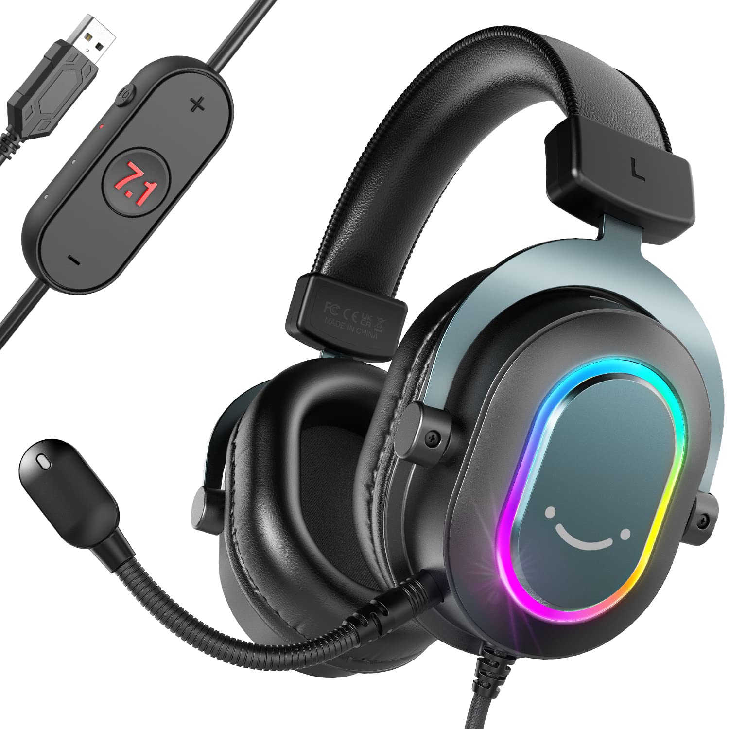 Auriculares Para Juegos Fifine Ampligame H Con Micr Fono Usb Pc