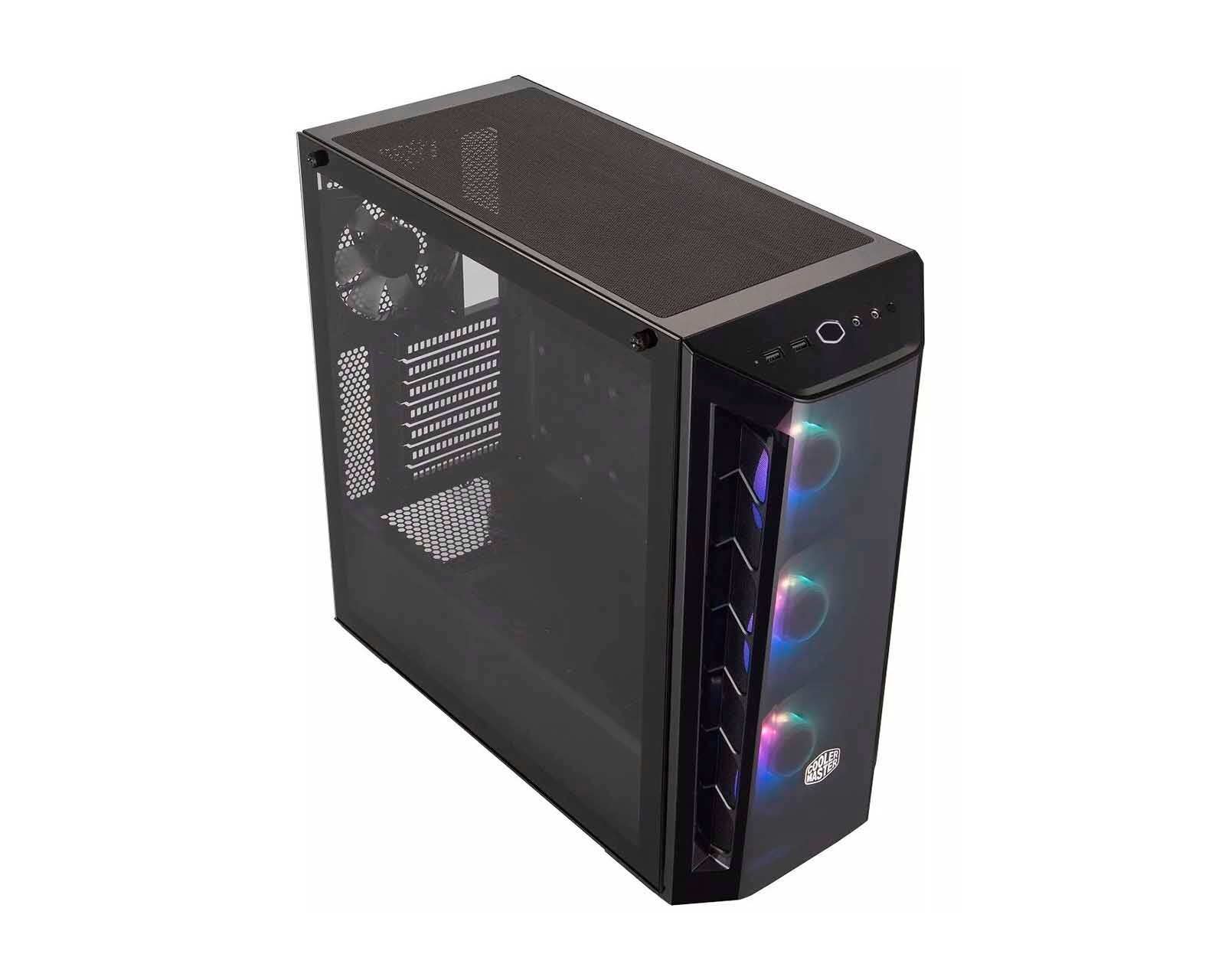 Gabinete Cooler Master Masterbox Mb Argb Con Ventana Midi Tower Usb