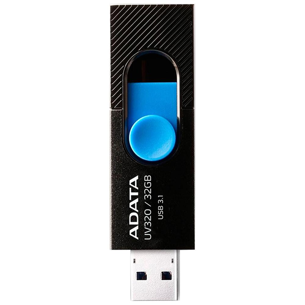 Memoria Usb 32gb 3 1 Adata Uv320 Retráctil Flash Drive Color Negro