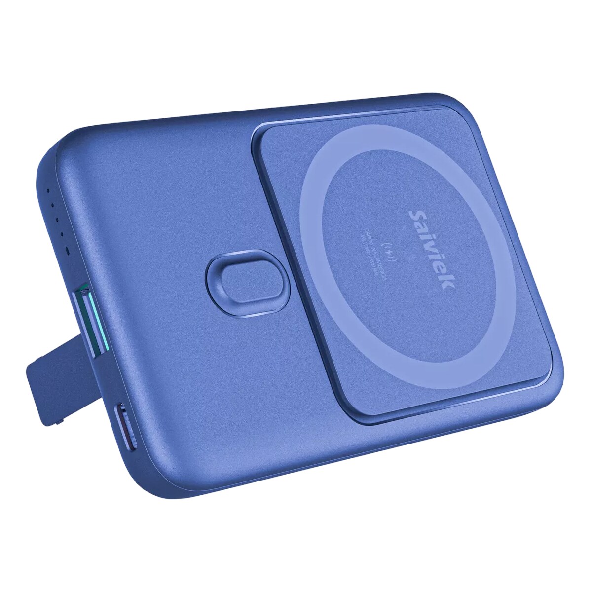 Power Bank Inal Mbrico Magn Tico Belug Azul Mah Coppel