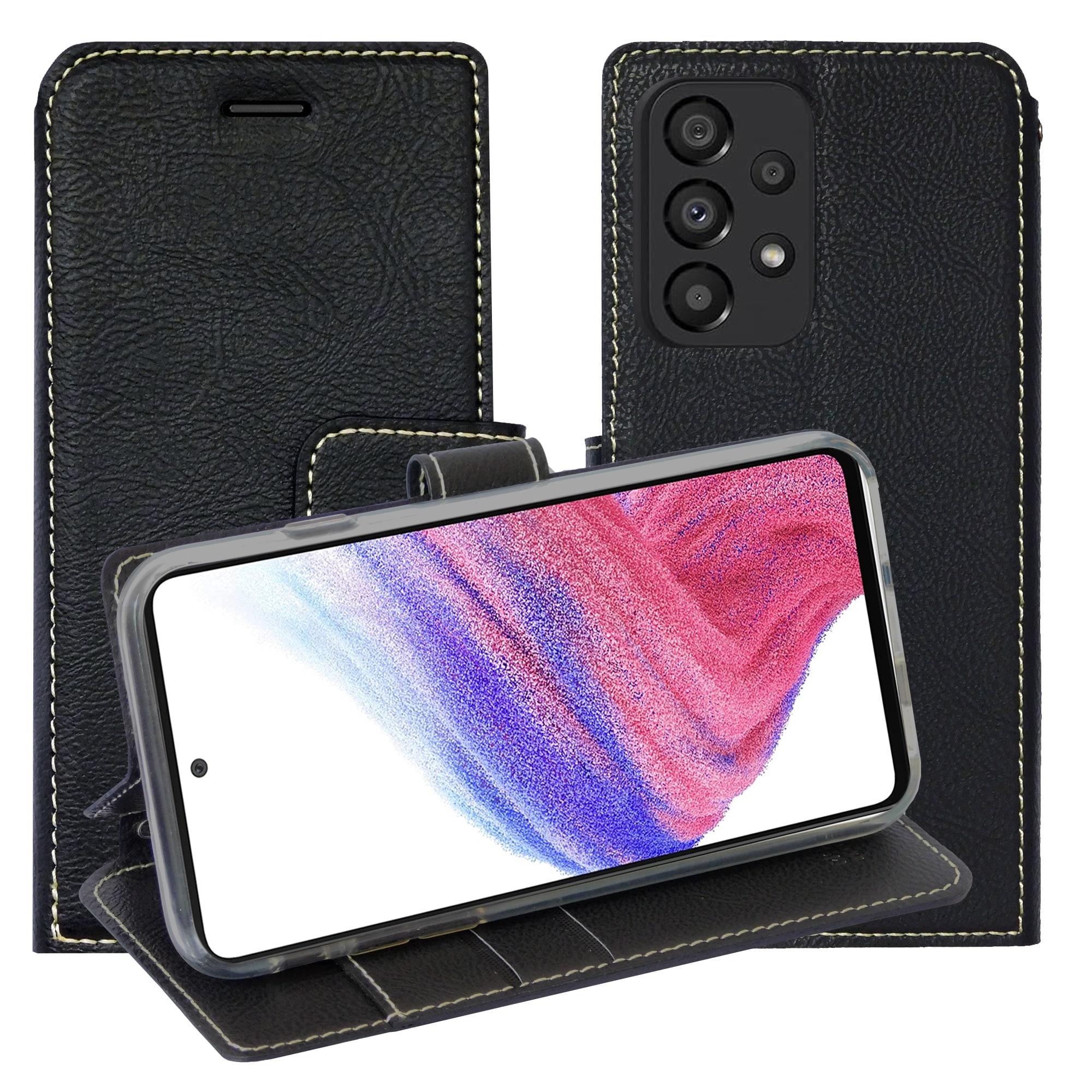 Funda Tipo Cartera Molan Cano Issue Diary Color Negro Para Samsung A