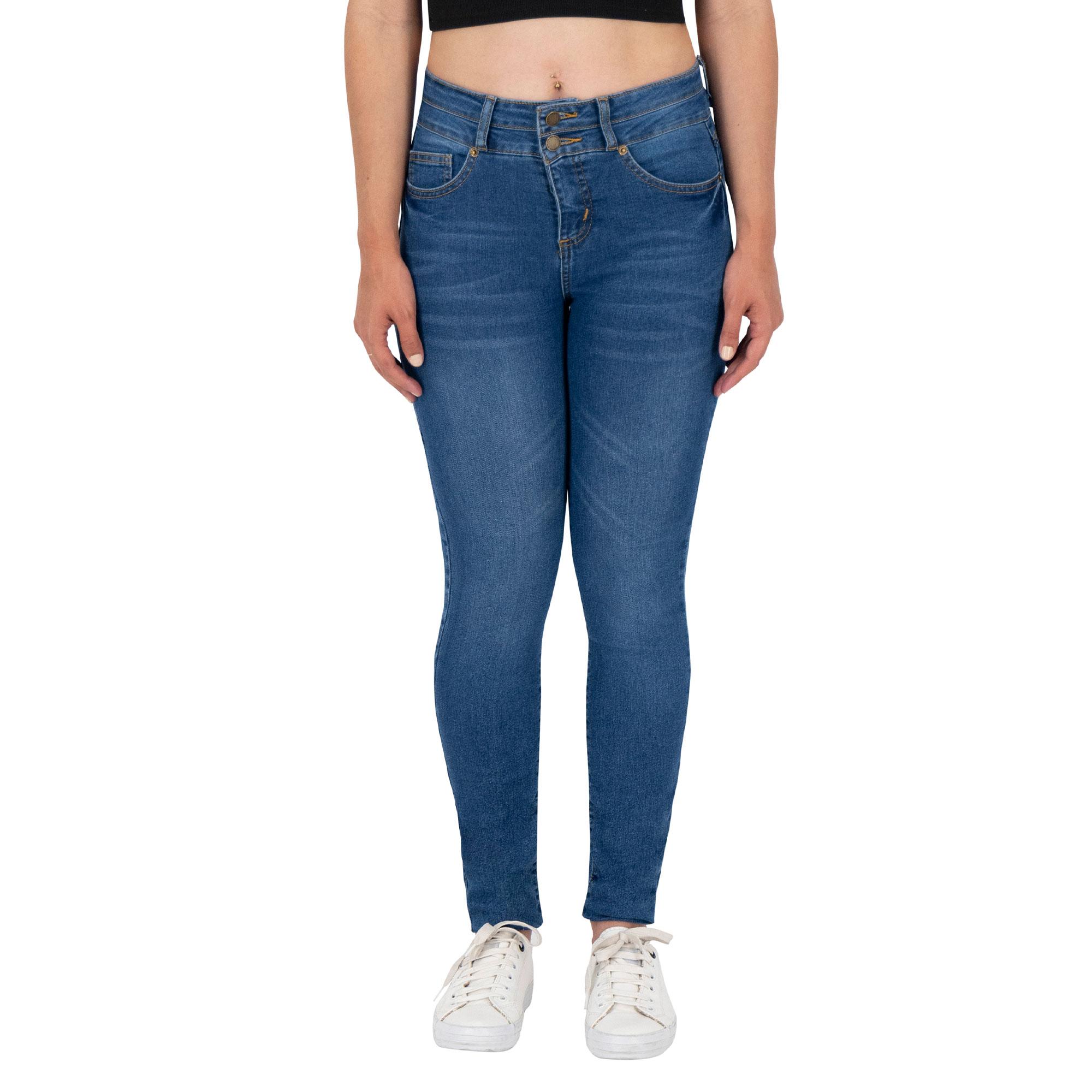 Pantal N Skinny Britos Jeans Mujer Azul Magic Pomp Coppel