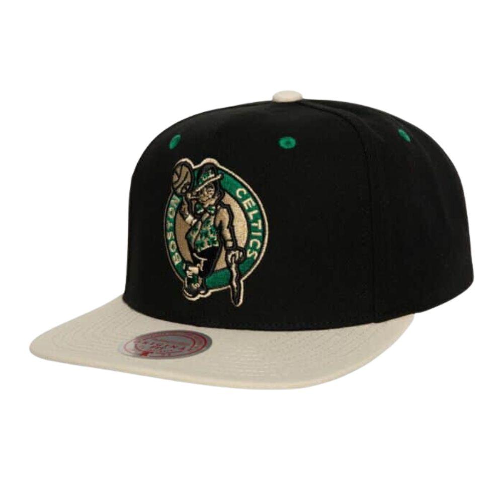 Gorra Mitchell Ness Boston Celtics Pin Drop Basquetbol Nba Negro Para