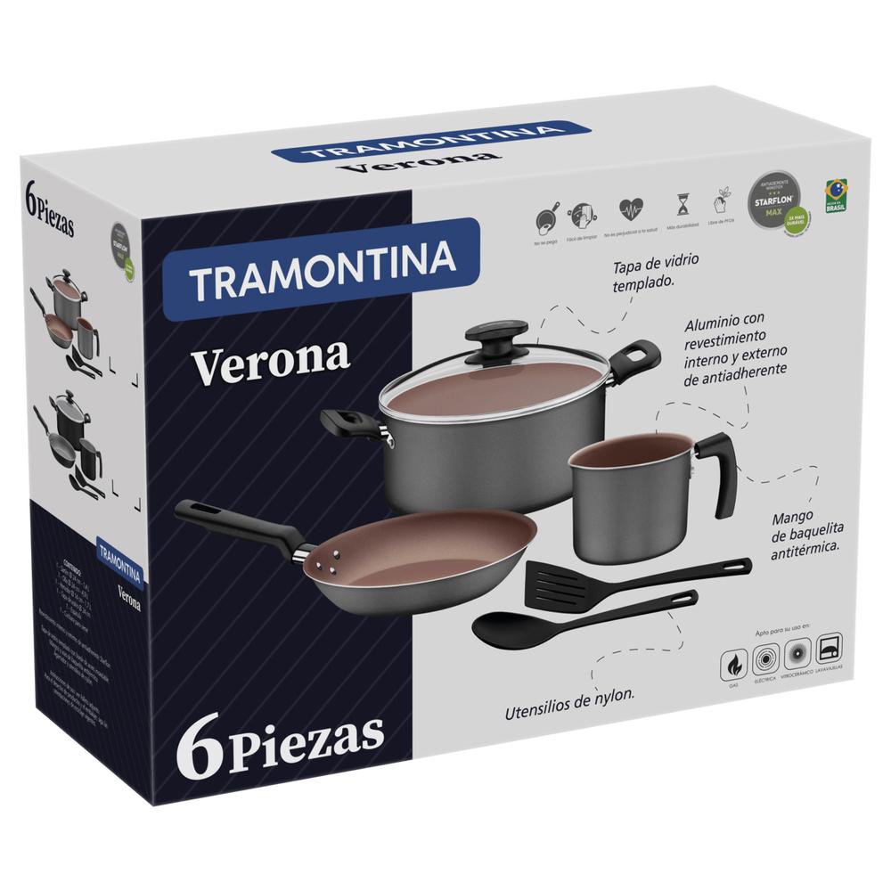 Set Bater A De Cocina Pzas Tramontina Loreto De Aluminio Coppel