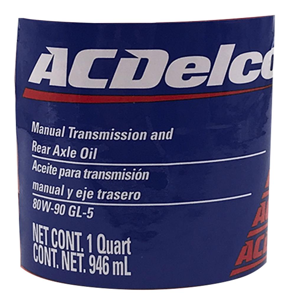 Aceite Para Transmisi N Manual Y Eje Trasero Ac Delco W Gl