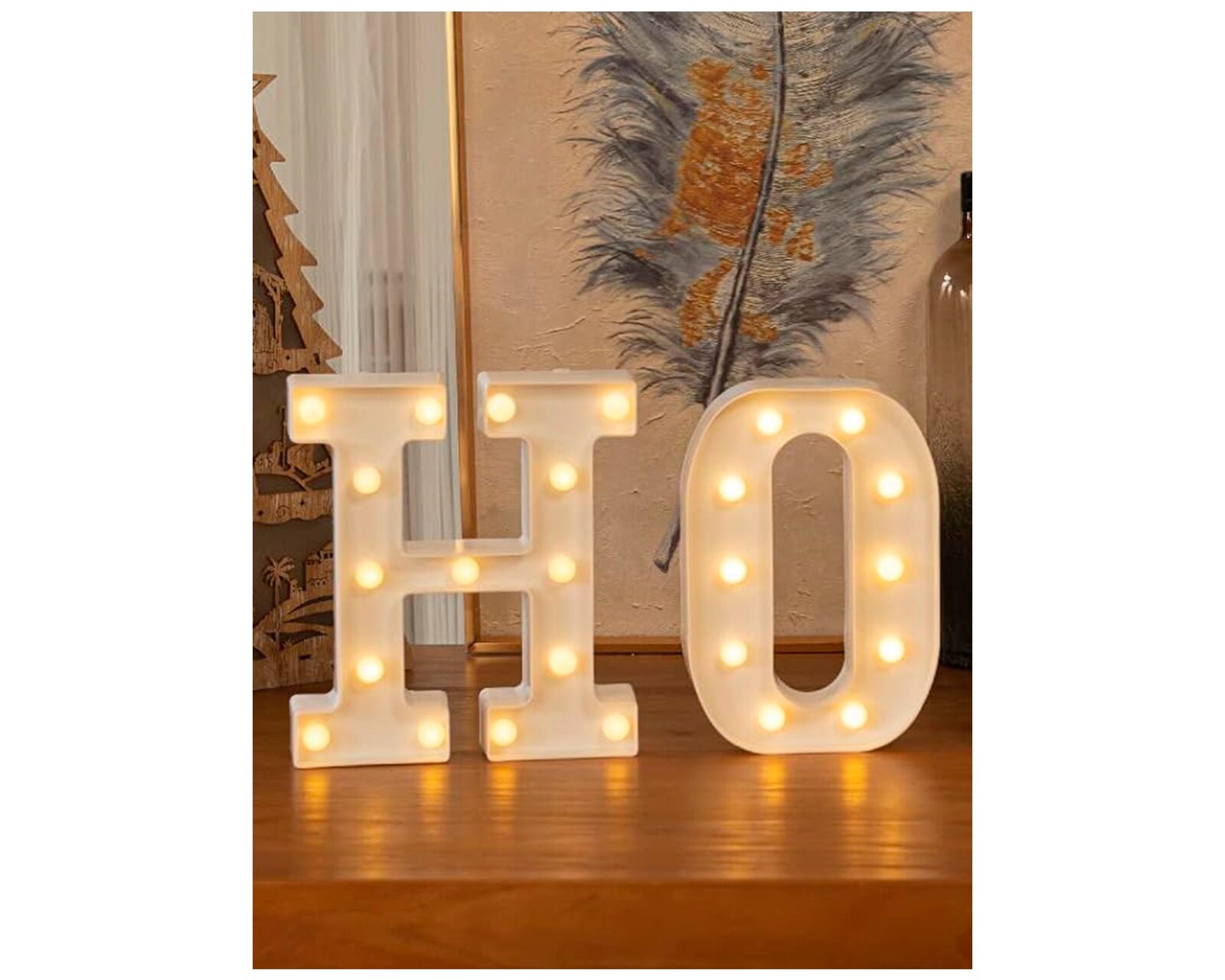 Letra H Decorativa Bluelander Con Luz Led Coppel