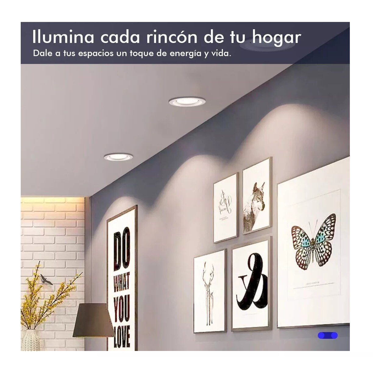 Lámpara Spot Led 15w Belug Ajustable Luz Blanca 10 Piezas Coppel