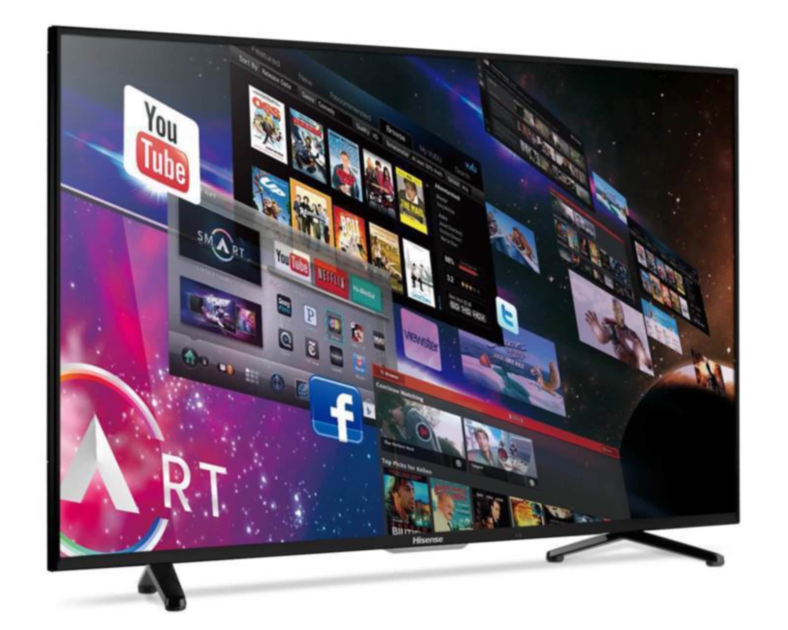 Slim y Hisense instalarán Claro Vídeo en Smart TVs