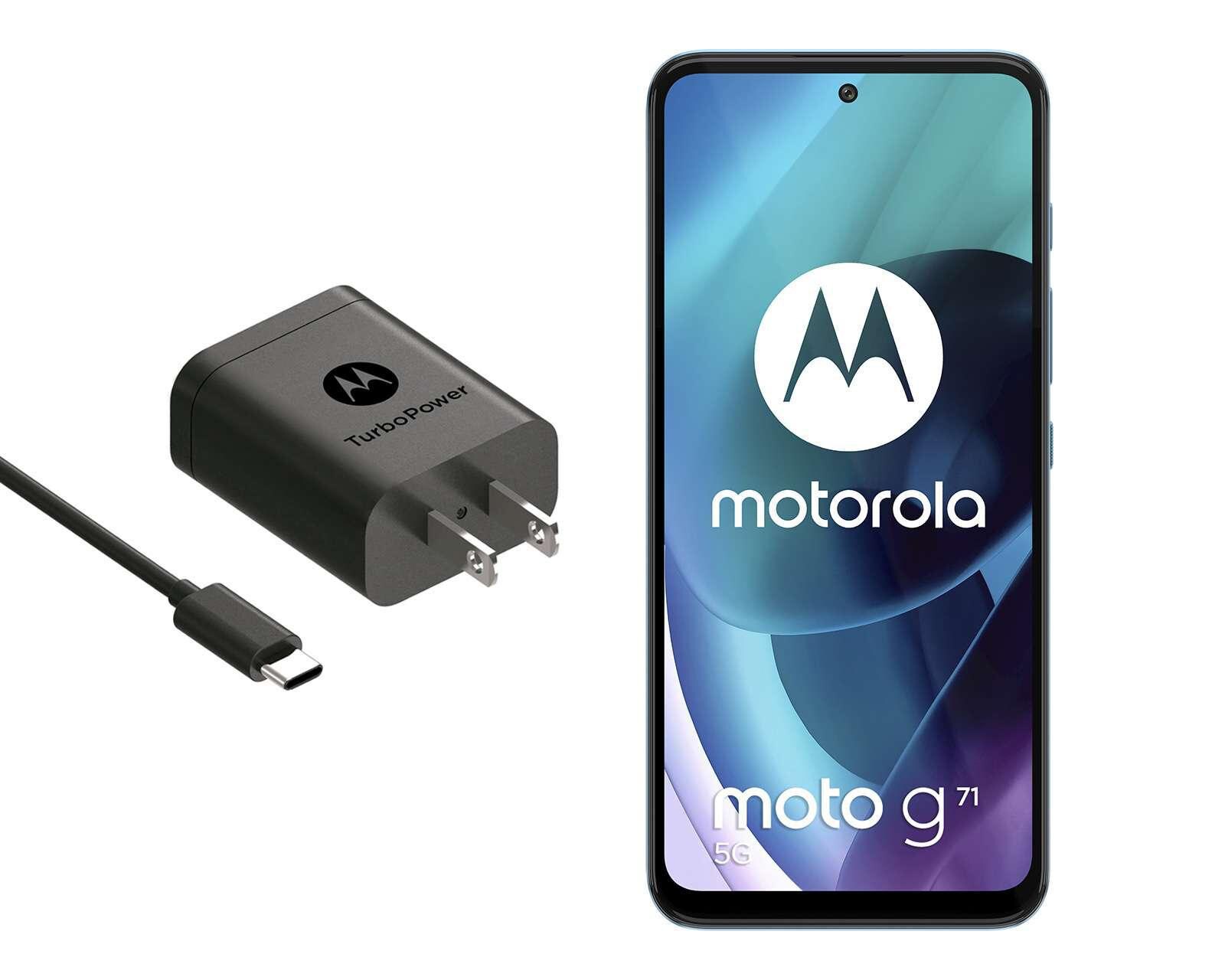 Celular Motorola Desbloqueado Moto G71 128 GB Azul Coppel