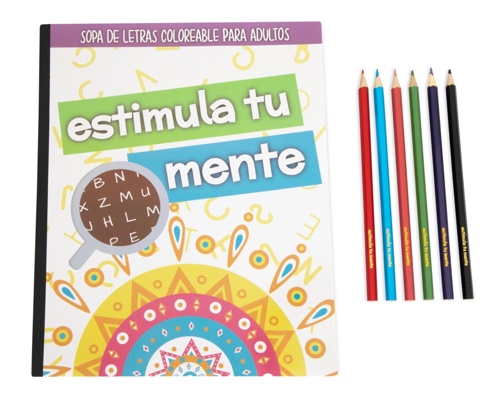 Libro Estimula Tu Mente Sopa De Letras Coppel