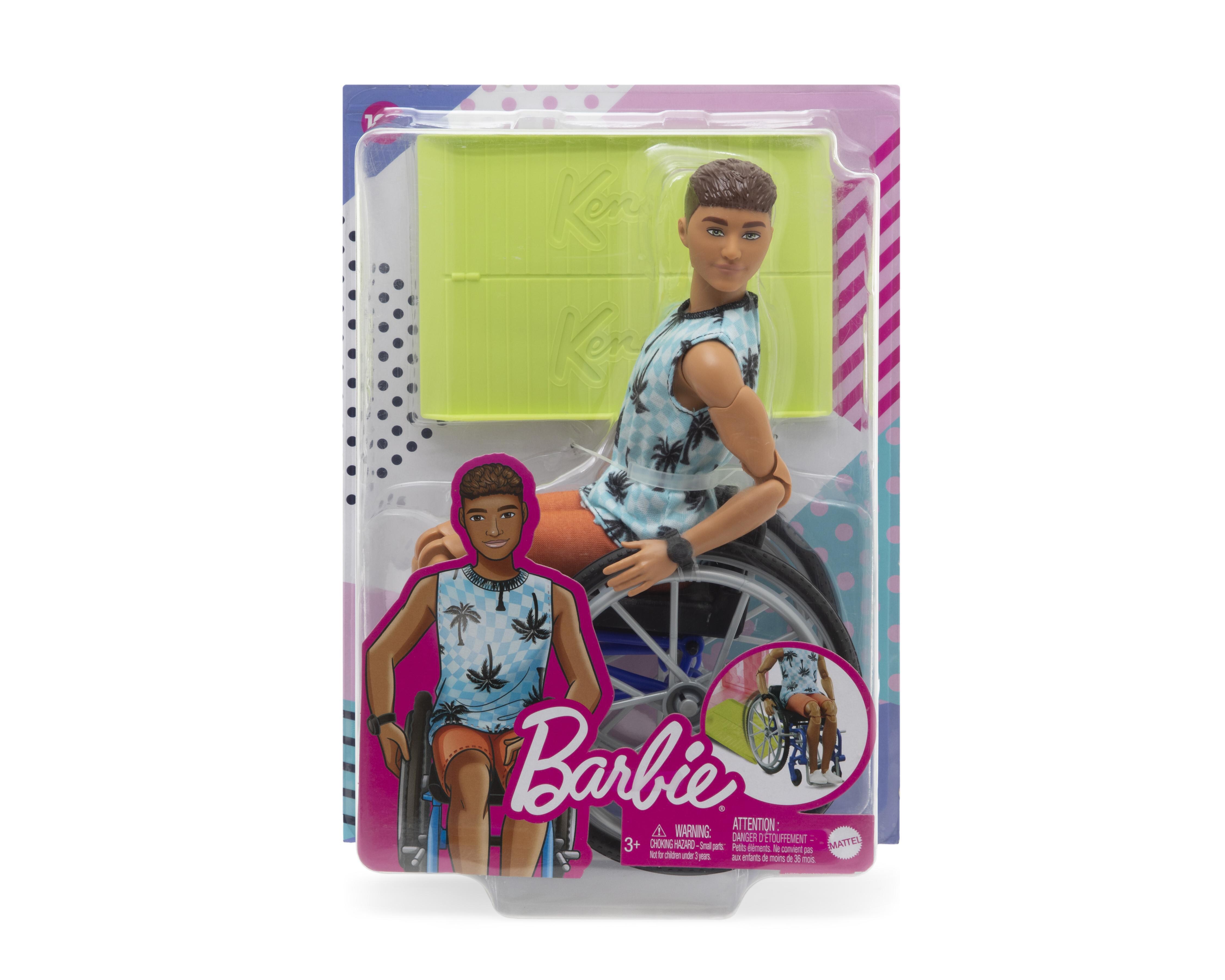 Mu Eco Ken En Silla De Ruedas Barbie Fashionista Coppel