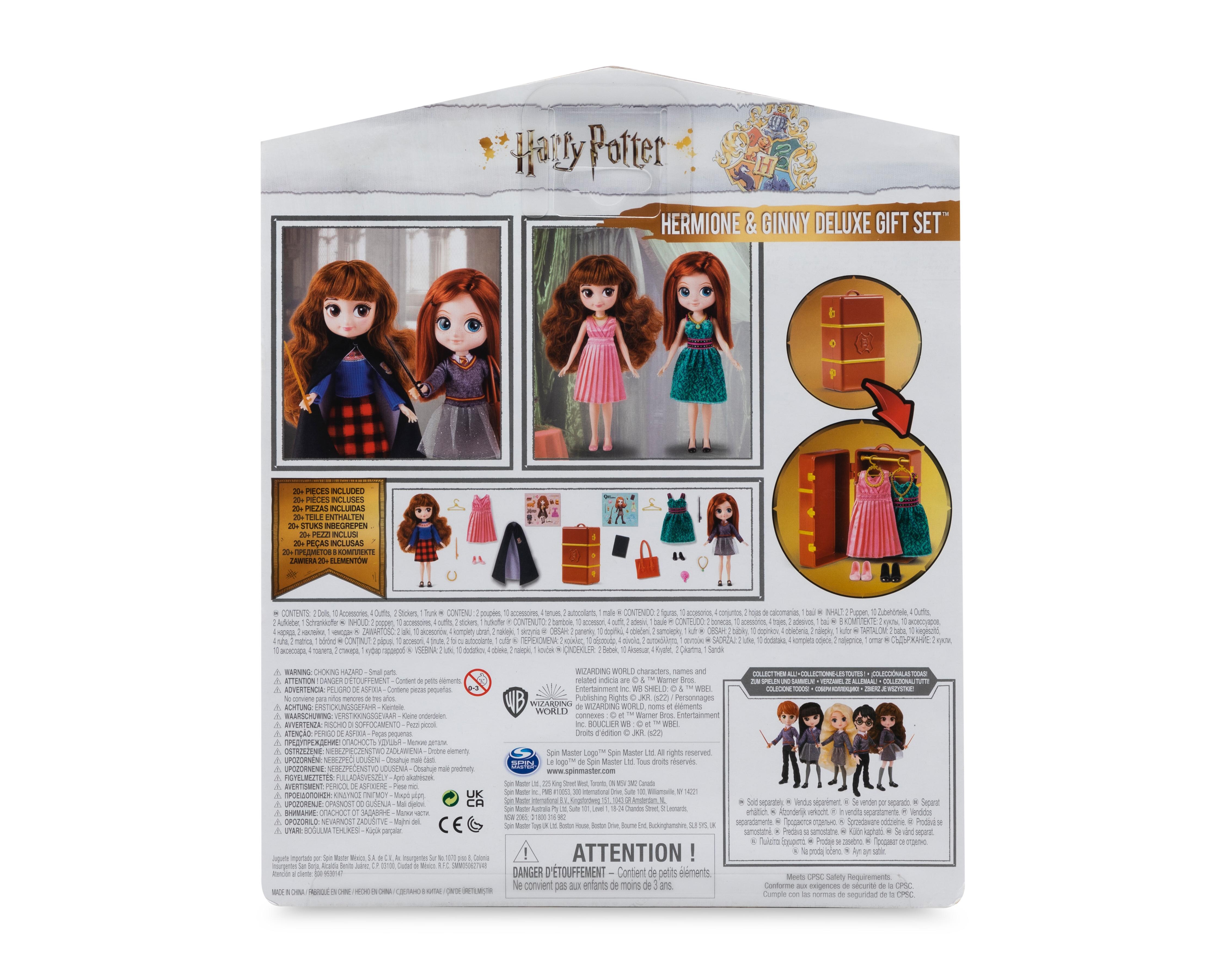 Hermione Y Ginny Spin Master Wizarding World Harry Potter Deluxe Gift