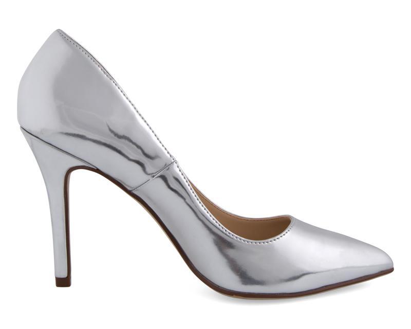 zapatillas plateadas coppel