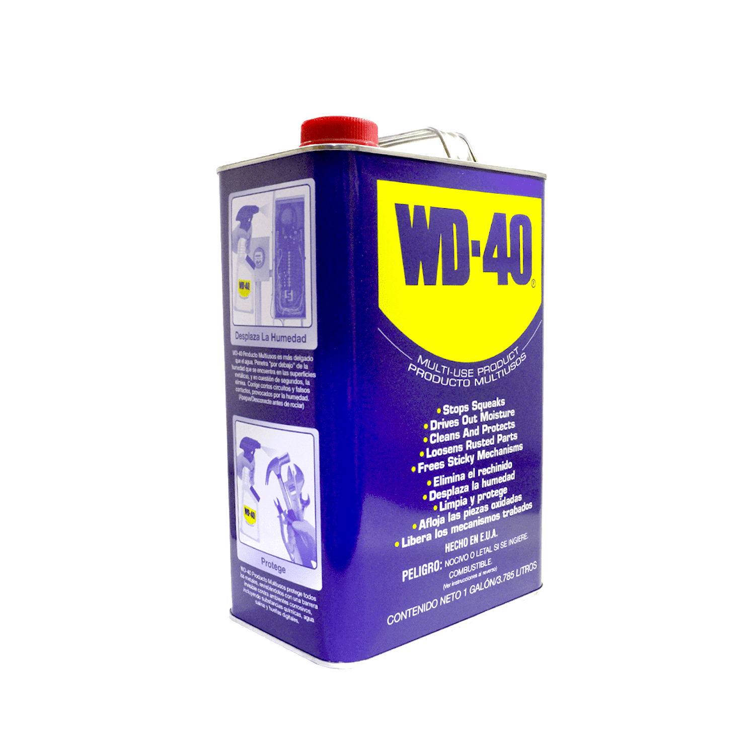 Foto 4 pulgar | Lubricante Multiusos Galon 3.8 Lts. Wd40