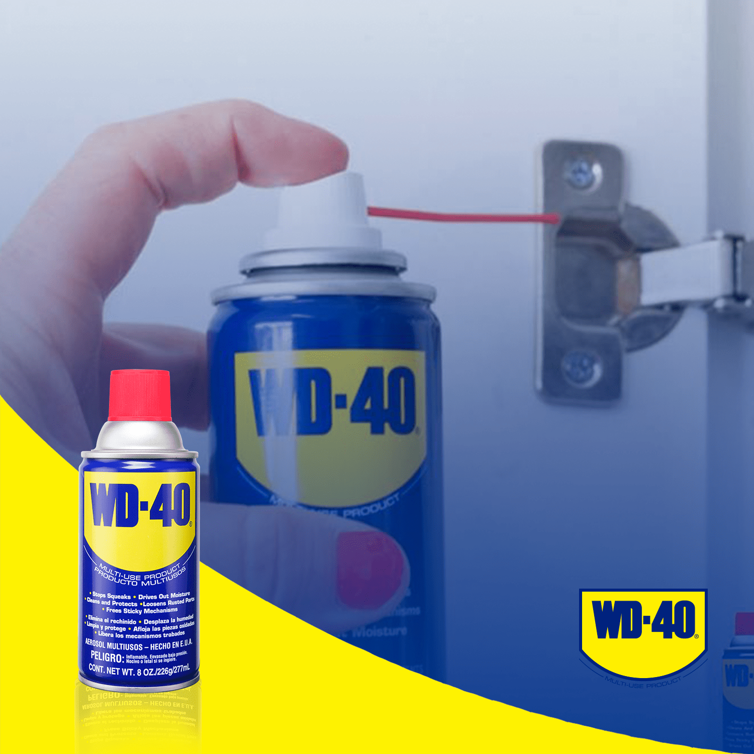 Foto 4 pulgar | Lubricante En Aerosol 8 Oz 224 Gr. Wd40