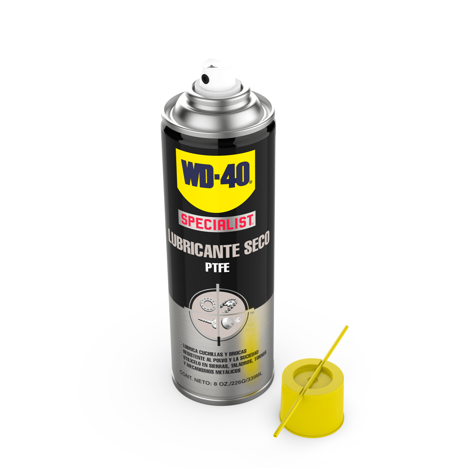 Foto 4 pulgar | Lubricante Seco 8 Oz Specialist Wd40