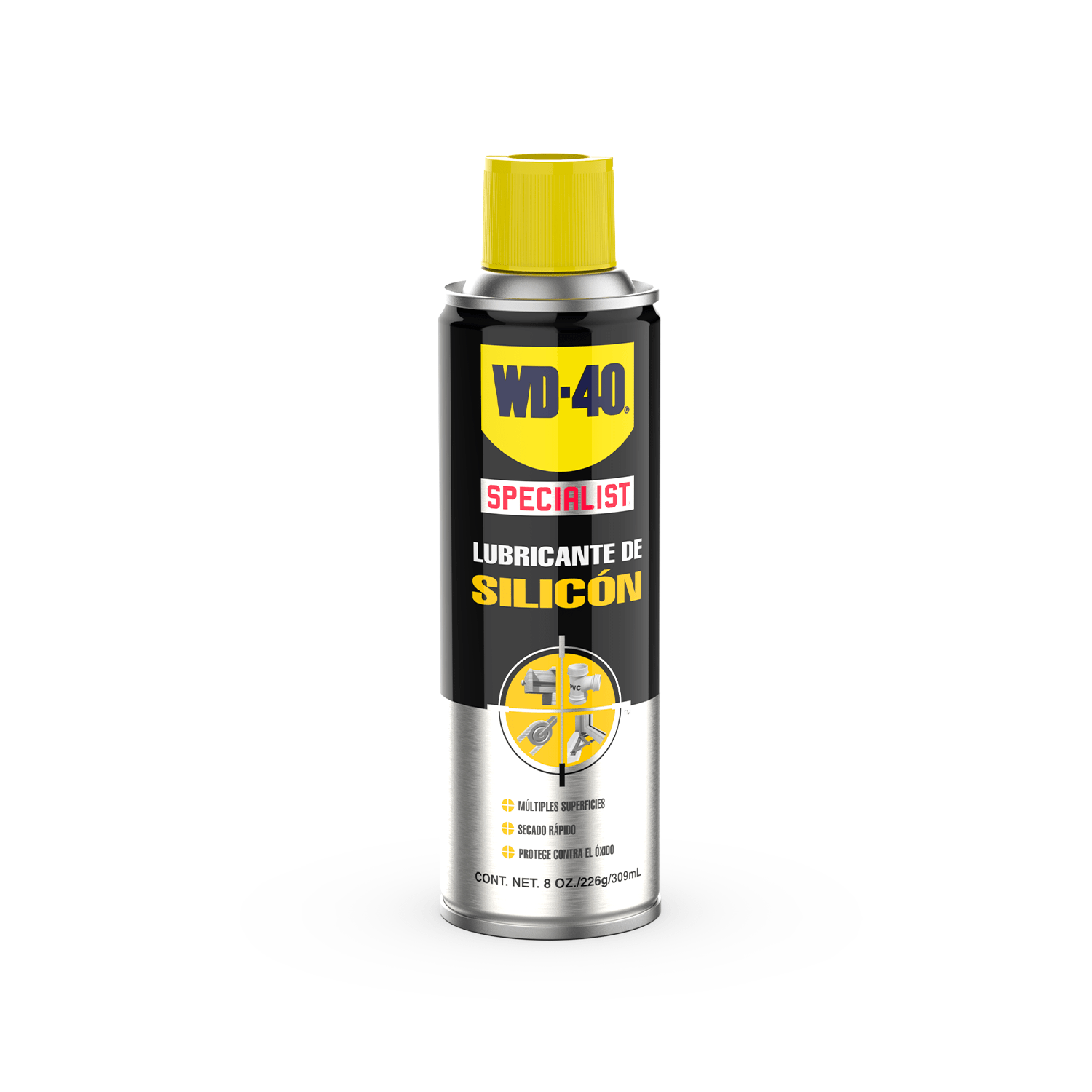 Foto 2 pulgar | Lubricante De Silicon 8 Oz Specialist Wd40