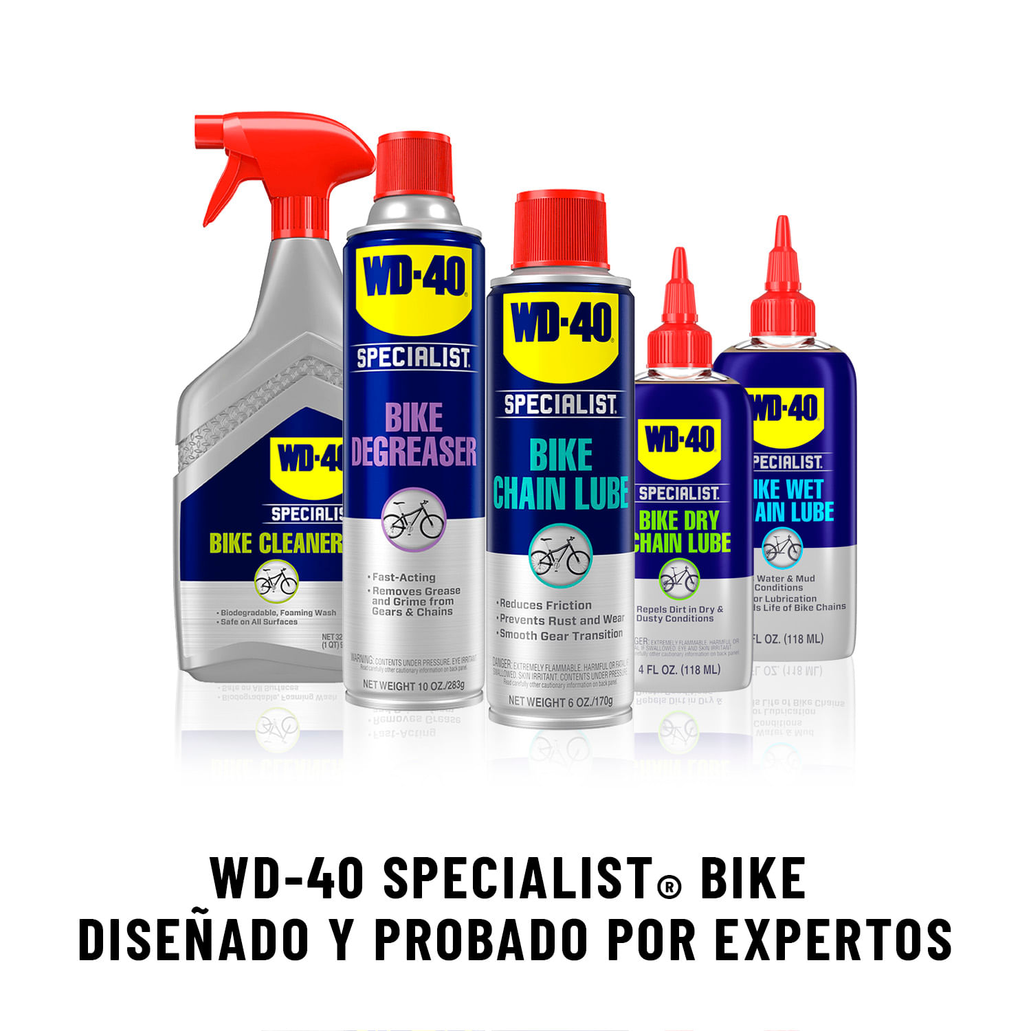 Foto 4 pulgar | Lubricante De Cadenas Bike 6 Oz Wd40