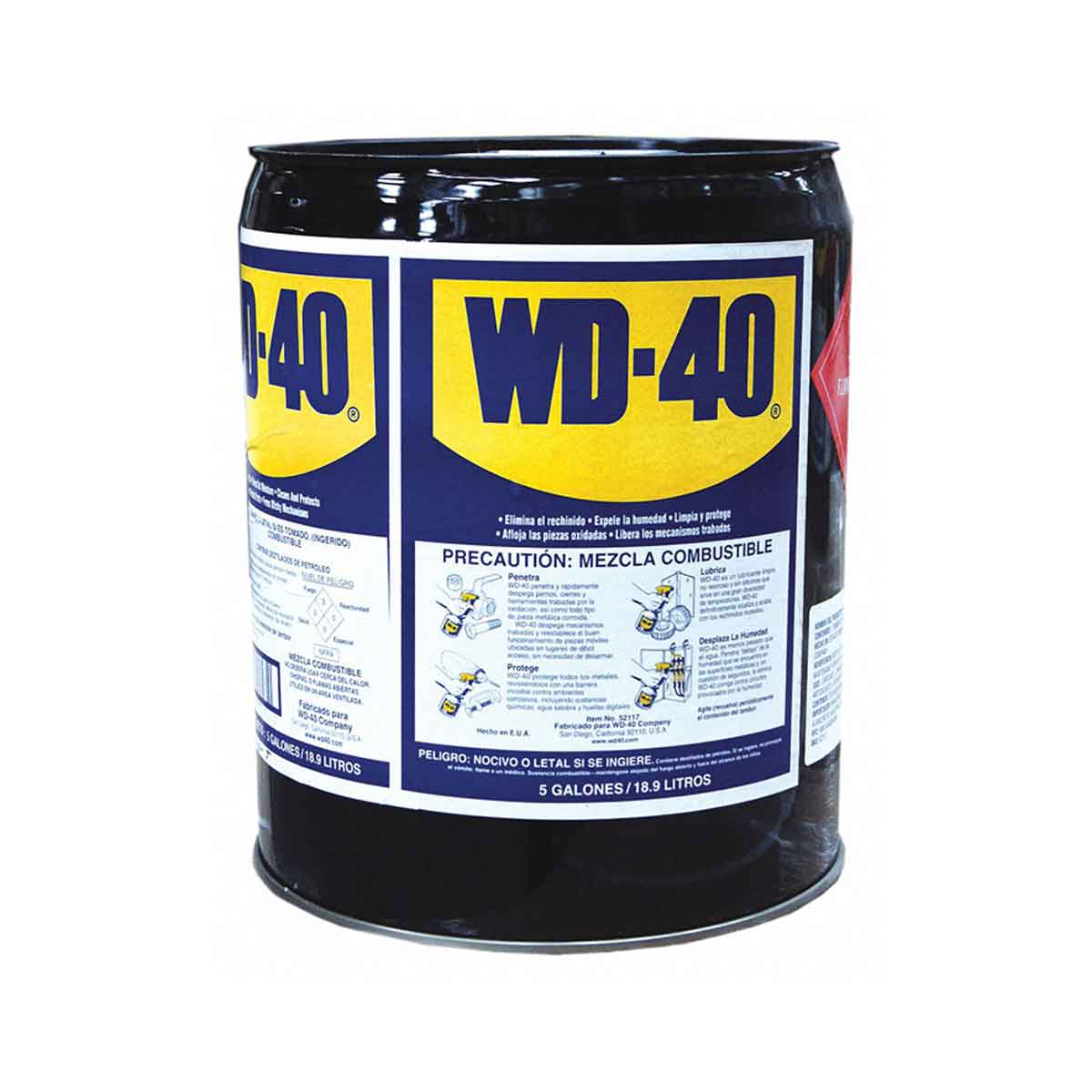 Foto 2 pulgar | Lubricante WD-40 WD420L 5 Galones 18.9 L