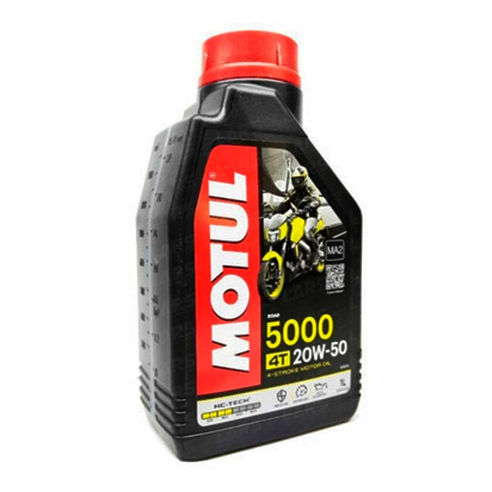 Foto 2 pulgar | Aceite Mineral Para Moto Motul 20w50 4t 1l 5000 Color Negro