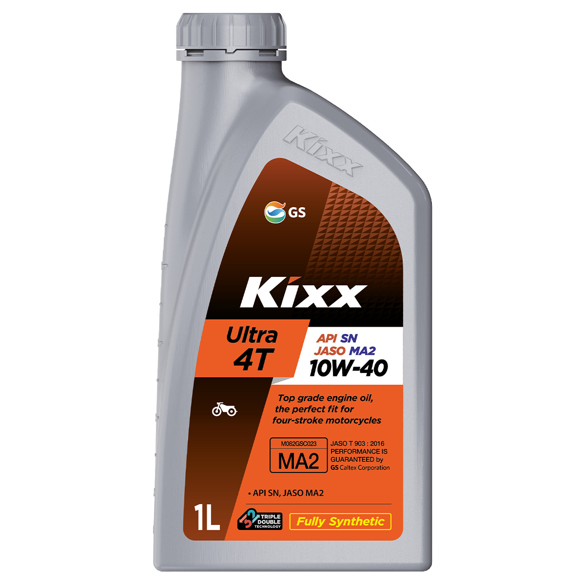 Aceite Para Motocicleta Sintético Kixx Ultra 4t Sn/ma2 10w-40, 1l