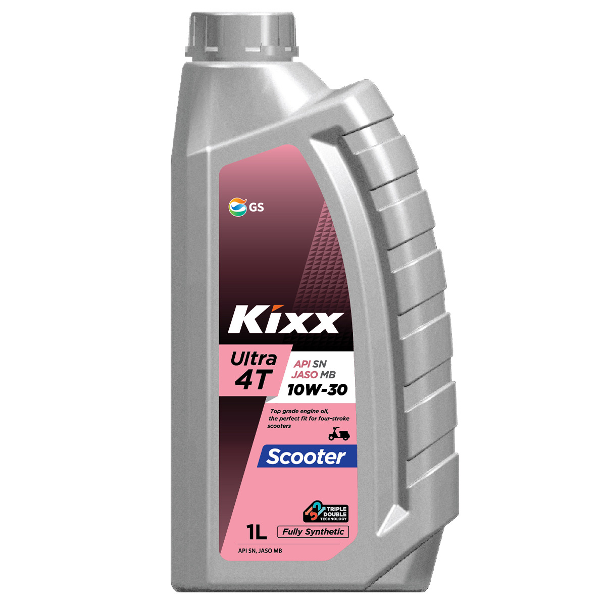Aceite Para Motocicleta Semi-sintético Kixx Ultra 4t Sn/mb 10w-30, 1l