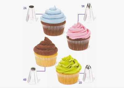 Foto 3 | Wilton Kit Decoración (4 Mangas, Duyas: 1m, 2a,2d,4b) 12 Pz.