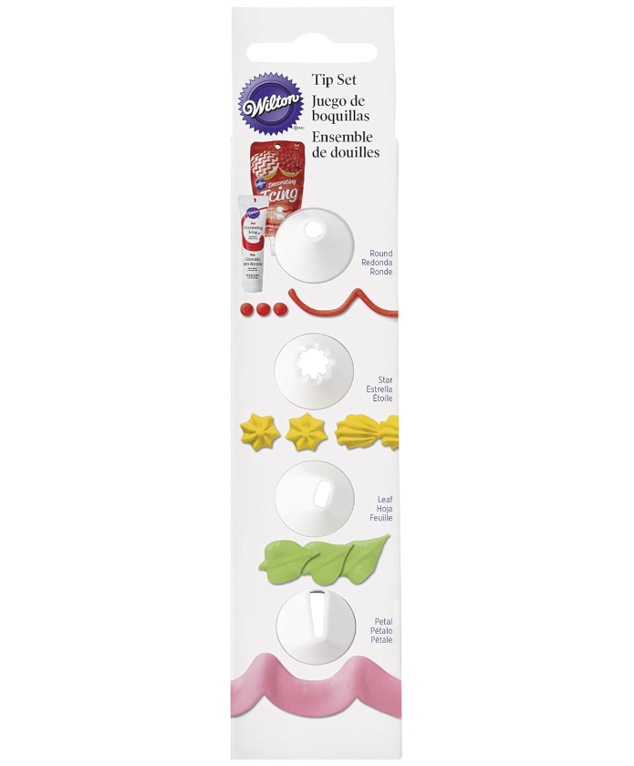 Foto 2 pulgar | Wilton Set Duyas Plástico Para Decoración 4 Pz