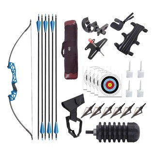 Foto 1 | Set Accesorios 40 Lbs Arco Recurvo Deportivo Para Adultos Eo Safe Imports Esi-19656 Azul
