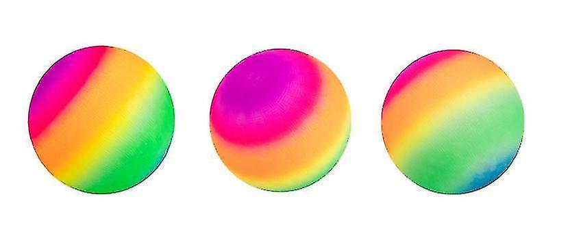 Foto 3 pulgar | Venta Internacional - Pelota De Juguete Playground Ball Rainbow De 23 Cm Para Niños