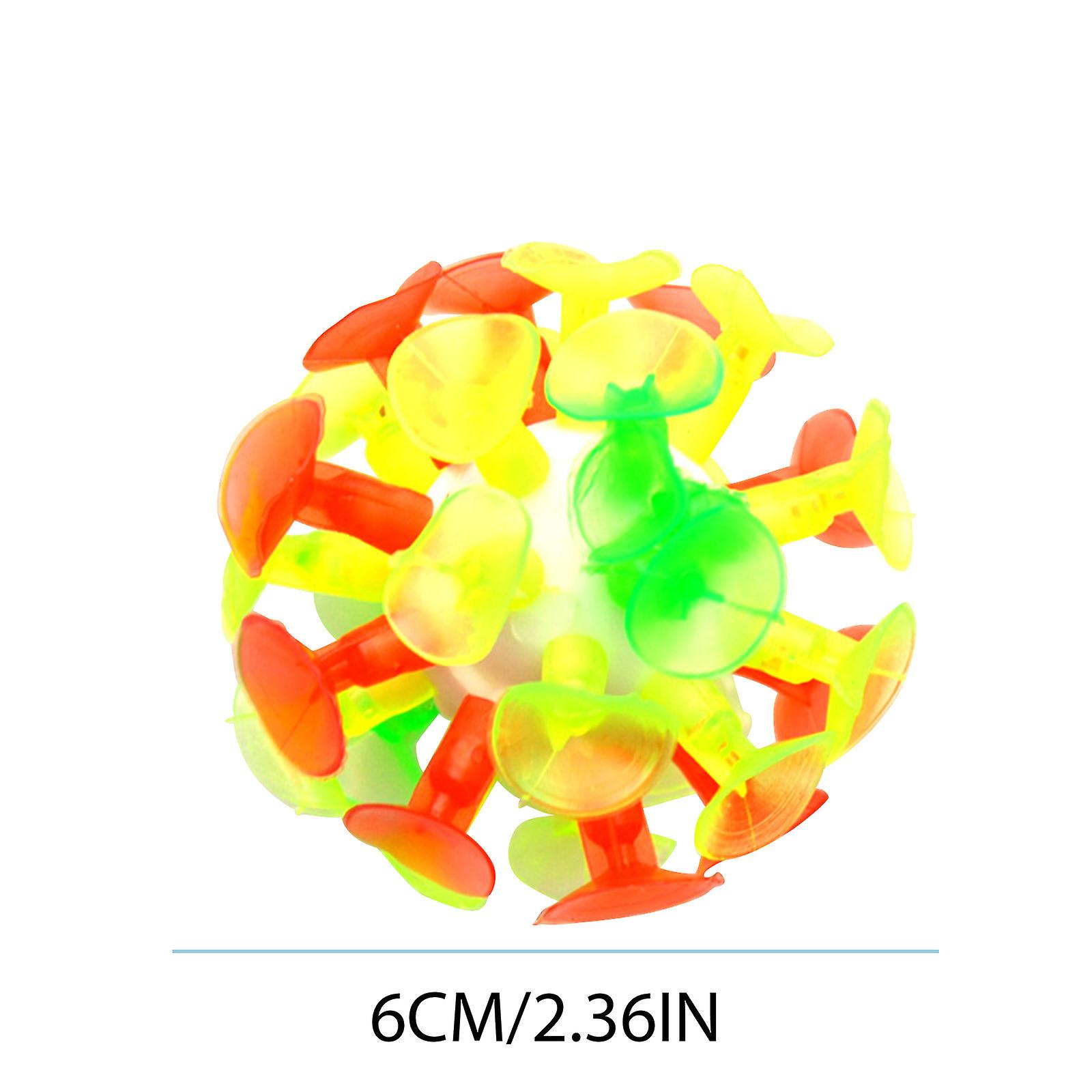 Foto 4 pulgar | Venta Internacional - Bola De Ventosa Toy Glowing Sticky Ball Para Niños, 5 Unidades