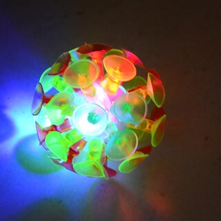 Foto 5 | Venta Internacional - Bola De Ventosa Toy Glowing Sticky Ball Para Niños, 5 Unidades