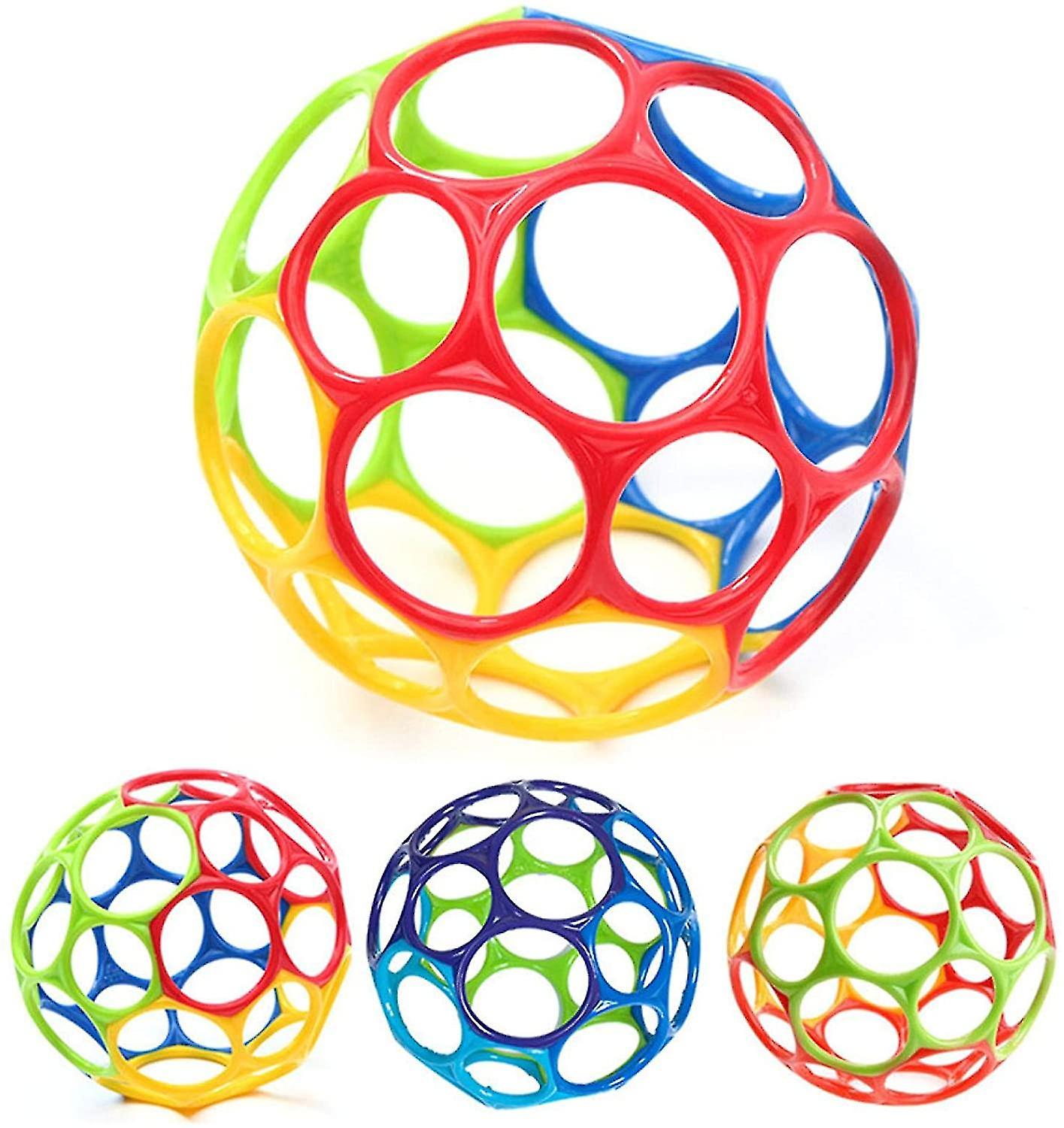 Foto 3 pulgar | Venta Internacional - Pelota De Juguete Para Bebés, Diseño Clásico, Flexible Y Fácil De Agarrar