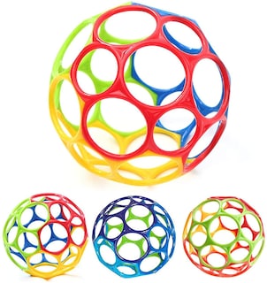 Foto 2 | Venta Internacional - Pelota De Juguete Para Bebés, Diseño Clásico, Flexible Y Fácil De Agarrar