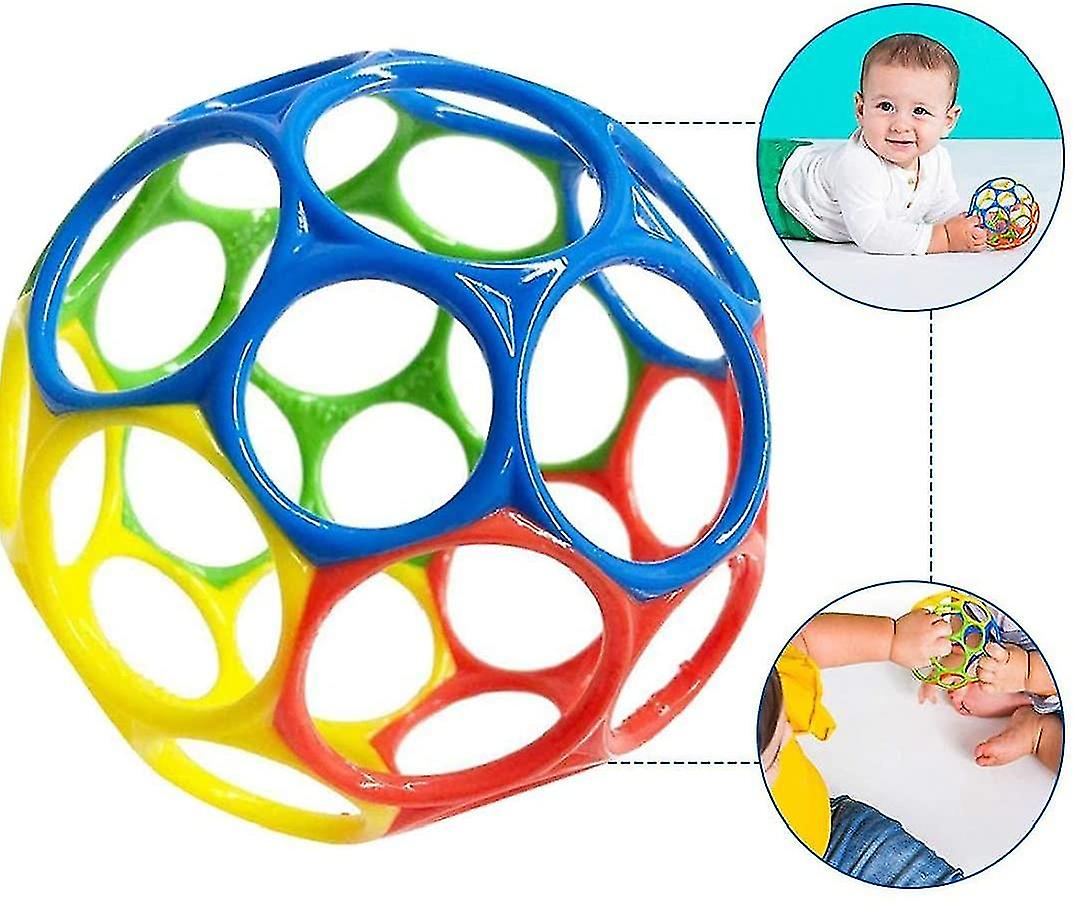 Foto 5 pulgar | Venta Internacional - Pelota De Juguete Para Bebés, Diseño Clásico, Flexible Y Fácil De Agarrar